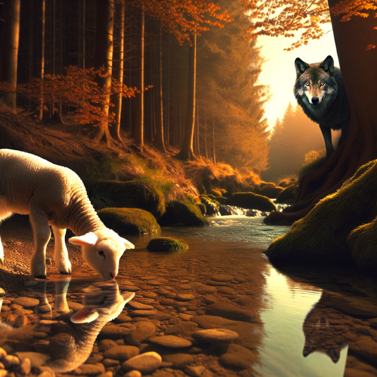 El lobo y el cordero